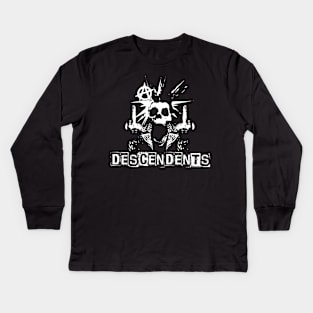 descen skeleton punk Kids Long Sleeve T-Shirt